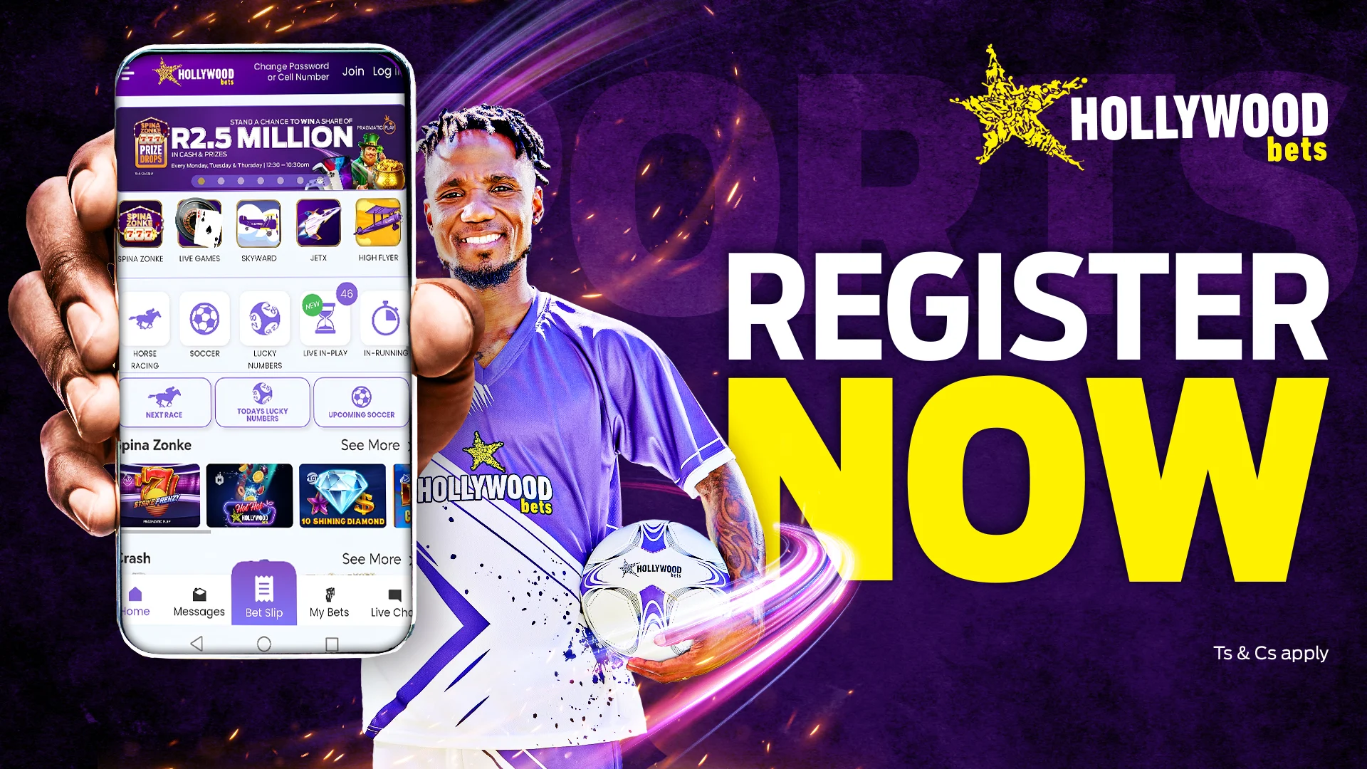 Register on HollywoodBets New Site